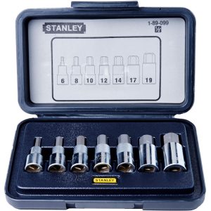 Stanley 7pc 1/2" Dr Hex Bit Socket Set | Model : 89-099-1