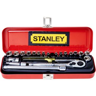 Stanley Socket Set 1/4 21pc Mm&af | Model : 89-507