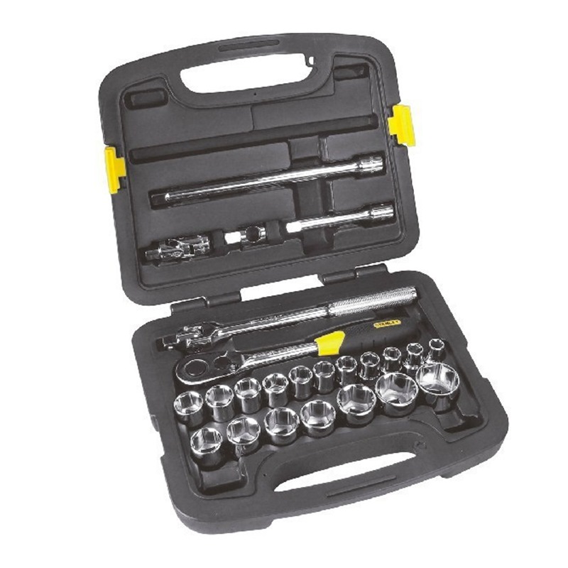STANLEY 24PC 1/2"DR 6PT METRIC SOCKET SET 91-939