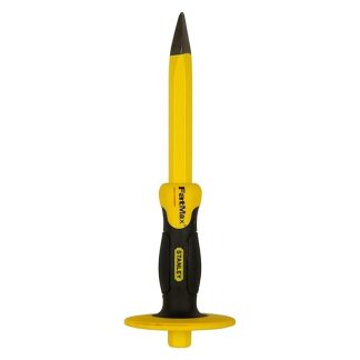 Stanley Chisel Concrete 3/4" X 12" Bull Point With Guard | Model : 	16-329
