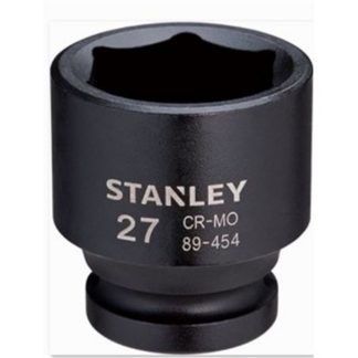 STANLEY 1/2" DR. IMPACT SOCKET (METRIC)