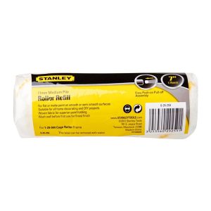 STANLEY ROLLER REFILL 7" ACRY YEL/STRIP 29259