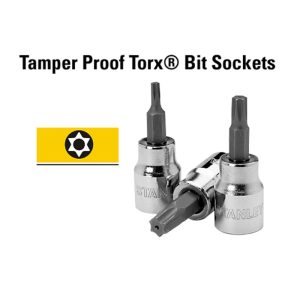 STANLEY TEMPER RESISTANT TORX® BIT SOCKETS