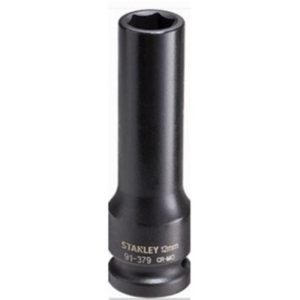 STANLEY 3/4" DR. DEEP IMPACT SOCKET 6PT (METRIC)