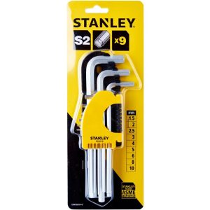 STANLEY 9PCS LONG HEXA KEY [1.5~10MM] STMT92619