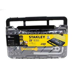 STANLEY 23PC 1/2" DR 12PT SOCKET MODULE SET + CASE STMT74301-8 STMT74726-8C