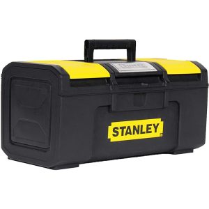 STANLEY 16" TOOL BOX WITH ORGANIZERS & PLASTIC LATCH STST16400