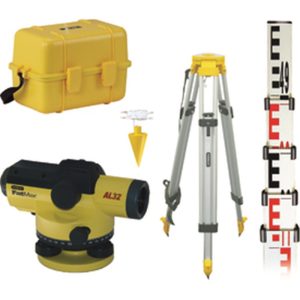 Stanley Fatmax Al32 Automatic Optical Level W/5m Measuring Staff, Tripod | Model : AL32 1-77-245