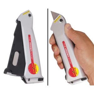 STARRETT EXACT PLUS HIDDEN EDGE RETRACTABLE UTILITY KNIFE SO11