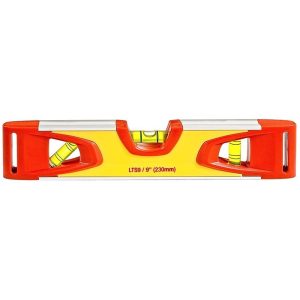 STARRETT ALUM MAGNETIC TORPEDO LEVEL KLTS9-N, 9"