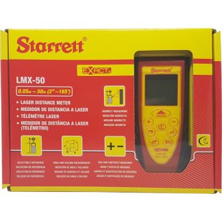 STARRETT LASER DISTANCE METER 50M LMX-50 [IP54]