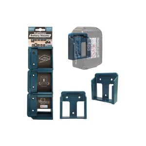 STEALTHMOUNTS BLUE BATTERY MOUNT FOR MAKITA 18V 6/PACK BM-MK18-BLU-6