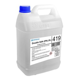 SUPERSTEAM DOUBLE SAFE (IPA) 419 QUICK DRYING SANITIZER 5L