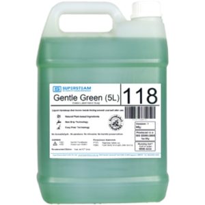 SUPERSTEAM MOISTURISING HANDSOAP GENTLE GREEN 118 5L