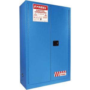 SYSBEL CORROSIVE CABINET 2 DR MANUAL 45G SY-WA810450B