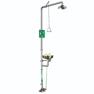 SYSBEL COMBINATION SHOWER AND EYE/FACE WASH (FULL STAINLESS STEEL) WG7053F