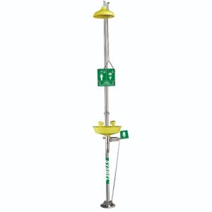 SYSBEL COMBI SHOWER AND EYE/FACE WASH (ABS SHOWERHEAD AND BOWL) SY-WG7053FY