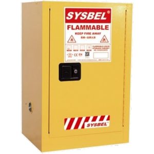 SYSBEL FLAMMABLE CABINET 1 DR MANUAL 12G SY-WA810120