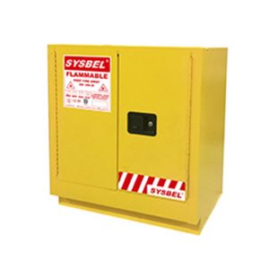 SYSBEL FLAMMABLE CABINET 2 DR MANUAL 19G SY-WA810190