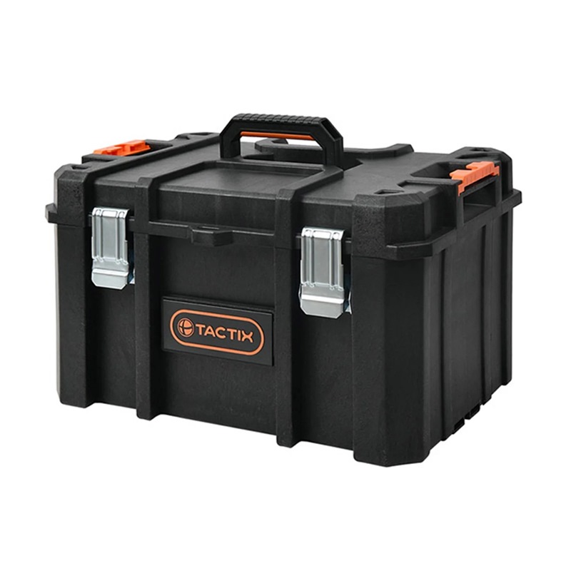 TACTIX DEEP TOOL CHEST - MID TOOL BOX WITH TOOL ORGANIZER TX-320361