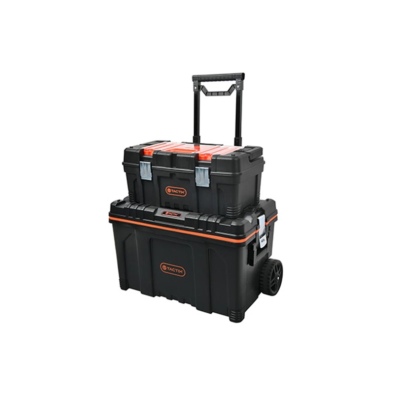TACTIX 2 IN 1 ROLLING TOOL BOX SET TX-320308