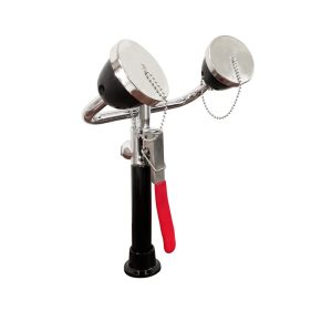 TERYSAFE C250 DECK MOUNTED PULL-OUT EYE WASH STATION WITH 1.5M HOSE-DUAL