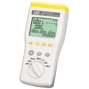 TES DIGITAL TES-33 BATTERY CAPACITOR TESTER