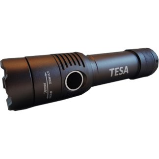TESA TORCHLIGHT FLASHLIGHT DCT6M 133MM,3XAAA BATT-900LUMEN (BLACK)