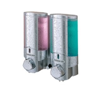 THE DISPENSER AVIVA II SATIN/CLEAR - 76235
