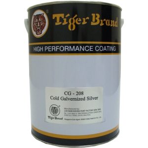 TIGER COLD GALVANISING PAINT SILVER CG208 -5L