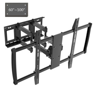 TITAN TV WALL MOUNT BRACKET(SWIVEL D.A) 60"- 100"/80KG SGB890