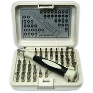 TRAD ALUM.BOX 43PC PRECISION BIT SET~LT43