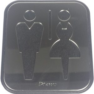 TTAS SS SIGN PLATE GENT/ LADIES-SP 05