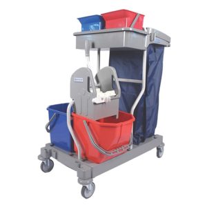 TTS TROLLEY MINI SET (JANITORIAL TROLLEY) (L)107X(W)65X(H)110CM