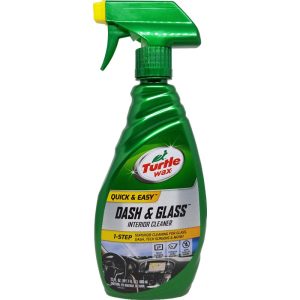 TURTLE WAX QUICK & EASY DASH & GLASS INTERIOR CLEANER 23OZ