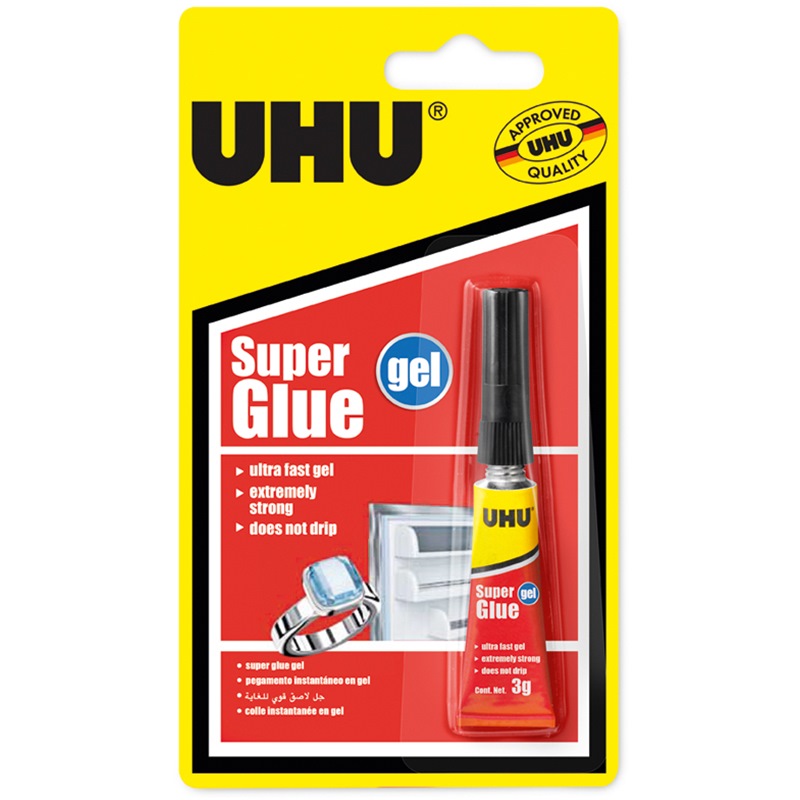 UHU SUPER GLUE GEL 3G- UH37615