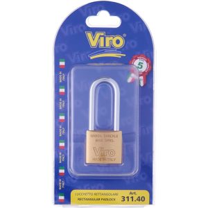 VIRO RECTANGULAR PADLOCK LONG SHACKLE - 311.4