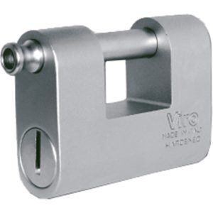 VIRO MONOLITH PADLOCK 4144/PV/BP (87MM),PATENTED KEY