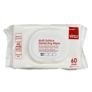 VIROX MULTI SURFACE DISINFECTING WIPES 60S (ALCOHOL FREE) VR3885