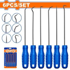 WADFOW 6PCS PICK & HOOK SET WSS2606