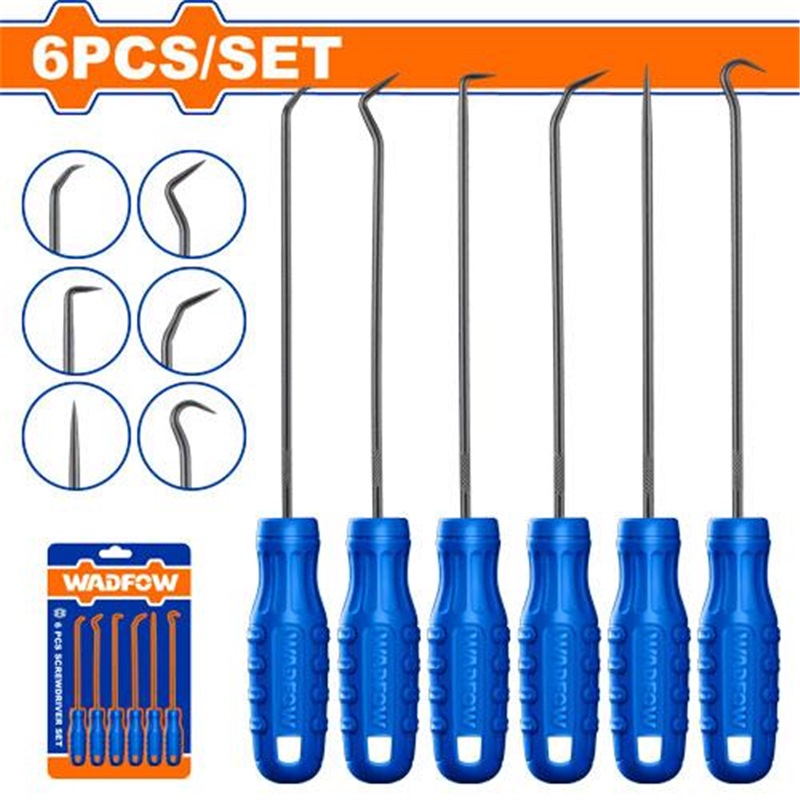 WADFOW 6PCS PICK & HOOK SET WSS2606