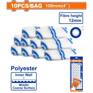 WADFOW 4" PAINT ROLLER REFILL 10/BAG WCB4941