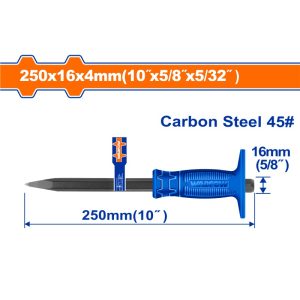 WADFOW POINTED CONCRETE CHISEL 4X16X250MM WCC1303