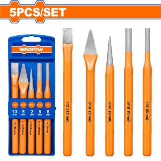WADFOW 5 PCS COLD CHISEL & PUNCH SET WCC8395