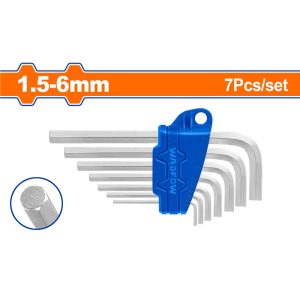 WADFOW 7PCS SHORT HEXA KEY SET 1.5-6MM WHK1671