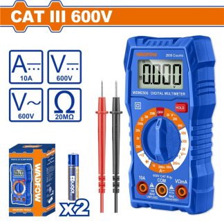 WADFOW DIGITAL MULTIMETER 600V WDM2506
