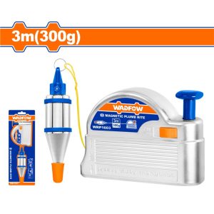 WADFOW MAGNETIC PLUMB RITE 300GM BOB+3M LINE WRP1603