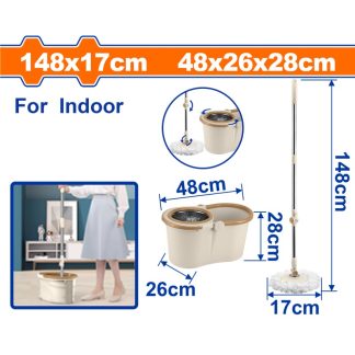 WADFOW SPIN MOP BUCKET SET WMPS7101