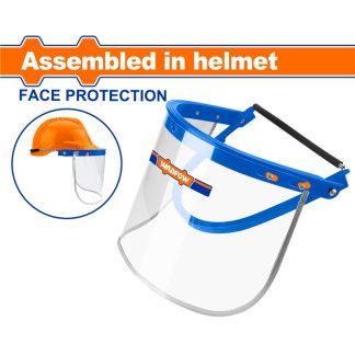 WADFOW CLEAR FACE SHIELD W/SPRING TENSIONER FOR HELMET WFP1310