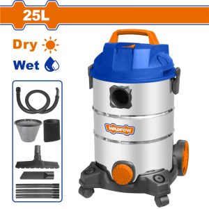 WADFOW WET & DRY VACUUM CLEANER 1200W MOTOR 25L TANK WVR4A25